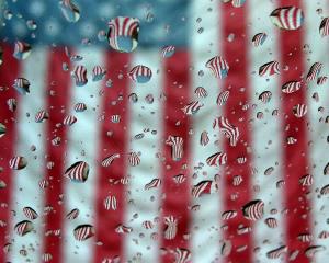Flag Reflected In Raindrops.jpg